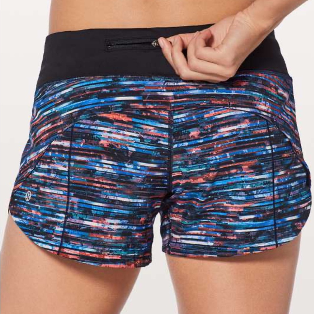 Lululemon Speedup Short 2.5” Women's Multicolor Shorts